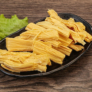 Piel de tofu seca Fuzhu para Hot Pot y cocina vegana, venta al por mayor, paquete de 1 kg - Product Image 3