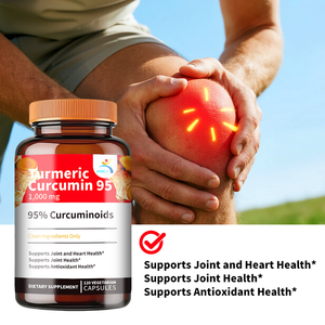 Extrait naturel de curcuma <span class=keywords><strong>en</strong></span> capsules de curcumine pour la mobilité des articulations et le soulagement de la douleur, soutien OEM ODM, complément pur de curcuminoïdes - Product Image 3