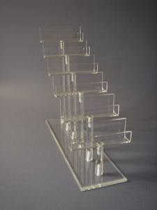 Exhibidores Acrílicos Transparentes Anticorrosión 2026, Tamaños Personalizados, Soportes Escalonados para Exhibición de Figuras, Buffet para Estantes de Exhibición - Product Image 5