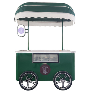 Chariot à bonbons en forme de fleur, chariot à glaces mobile à vendre - Product Image 4