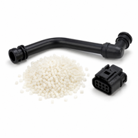 Granulés de Nylon à Chaîne Longue Polyamide 610 612 1010 1012 Faible Absorption d'Eau Stabilité Dimensionnelle Moulage par Injection