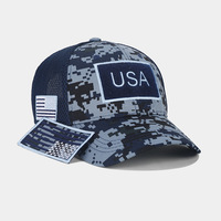 Grosir tren Eropa Amerika memancing topi Baseball Camo musim panas topi Baseball jaring pria wanita topi Baseball kustom olahraga