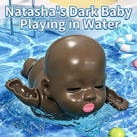 Yun Fantasy Swimming Ugly Dolls Authentic Black Doll Pool & Bath Toy Wind-Up Prank Zhejiang Made Small for Ages 14+
