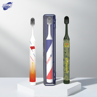 Fabricant OEM - Brosse à dents en plastique personnalisée pour adultes - Brosse à dents avec étui - Design breveté