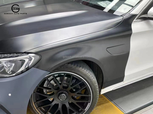 Kit Carrozzeria W205 per <span class=keywords><strong>Mercedes</strong></span> Benz 2013+ W205 <span class=keywords><strong>Classe</strong></span> <span class=keywords><strong>C</strong></span> C200 C250 C300 a C63 AMG Bodykit Paraurti Anteriore Posteriore Cofano Motore C63 AMG - Product Image 4
