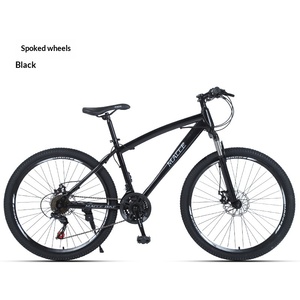 Vélo de montagne pour adultes en acier de 26 <span class=keywords><strong>pouces</strong></span>, <span class=keywords><strong>fourche</strong></span> <span class=keywords><strong>rigide</strong></span>, sans vitesses, frein à disque, vente en gros - Product Image 2