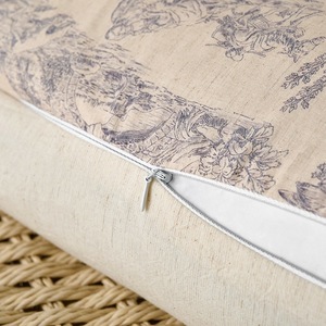 Classe a coton lin protection du cou <span class=keywords><strong>oreiller</strong></span> respirant lin <span class=keywords><strong>sarrasin</strong></span> coquille <span class=keywords><strong>oreiller</strong></span> noyau ajustement à la maison détachable et lavable - Product Image 5