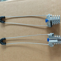 Wholesale Gimbo PA Type Optical Fiber Optic FTTH Drop Cable Hanging Clamp Customizable Aluminum Alloy Tension Fittings