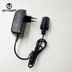 EU Plug-in 24W Tường Sạc AC Để DC Chuyển Đổi Cung Cấp Điện 12V 2A Power Adapter Cho Xe Thuốc Lá Nhẹ Hơn - Product Image 4
