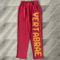 Pantalon de survêtement empilé vintage personnalisé pour homme, jogging en coton, pantalon de survêtement VERTABREA avec impression 3D en relief pour homme