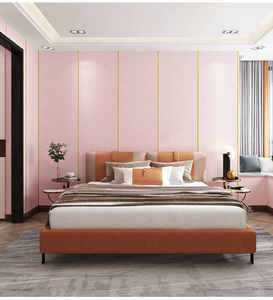 Carta da <span class=keywords><strong>parati</strong></span> di lusso <span class=keywords><strong>per</strong></span> il soggiorno camera da letto cucina Hotel di goffratura spessa struttura di Design moderno stile facile Peel Paste - Product Image 2