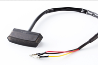 12V moto LED frein arrière feux arrière feux d'arrêt LED moteur feu arrière plaque d'immatriculation feux accessoires lampe décorative