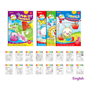 Libros para Colorear Ecológicos Personalizados para Niños, Pedidos al por Mayor con Impresión <span class=keywords><strong>de</strong></span> Logotipo, Materiales <span class=keywords><strong>de</strong></span> Arte Educativos y Divertidos - Product Image 6