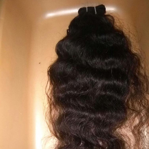 Cheveux humains 12 "tissage sans enchevêtrement vague indienne Remy vierge en vrac cheveux crus perte armure gratuite - Product Image 1