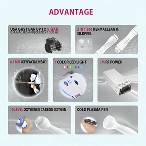 Máquina Multifuncional de Limpieza Facial para el Cuidado de la Piel con Luz LED y Radiofrecuencia Tripolar para Uso en Clínicas Estéticas - Product Image 5