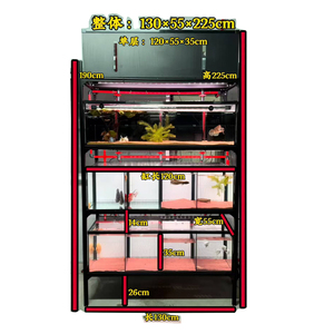 Akuarium Grosir Ukuran Sedang dan Kecil, Kaca Ultra Putih untuk Lanskap, Akuarium Ikan Stream, Akuarium Budidaya Ikan - Product Image 2