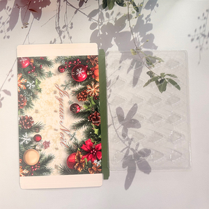 Tùy Chỉnh Sang Trọng Trắng/Bạc/Vàng Lá Advent Lịch Cho Giáng Sinh Đếm Ngược Hộp Cho Đồ Trang Sức Sáp Tan Chảy Quà Tặng Dập Nổi - Product Image 6