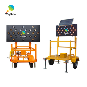 Pannello LED Pieghevole a Freccia per Controllo del Traffico Stradale, in Alluminio, Solare, Alta Luminosità, 15/25 Luci Ambra - Product Image 5