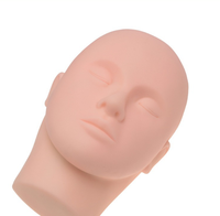Tête plate pour la formation en maquillage et esthétique, poupée d'entraînement, certifiée CE/ISO
