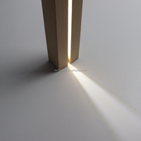 Base de Lampe Led en bois massif, support de Base de Lampe Led 3d pour acrylique
