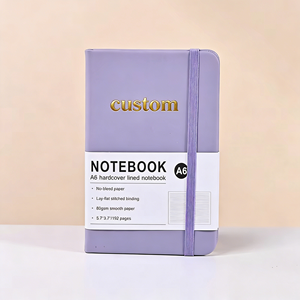 Carnets personnalisables OEM A5 pour étudiants, journal en cuir PU imprimé pour l'écriture, la planification, fournitures de bureau, scolaires et professionnelles - Product Image 5
