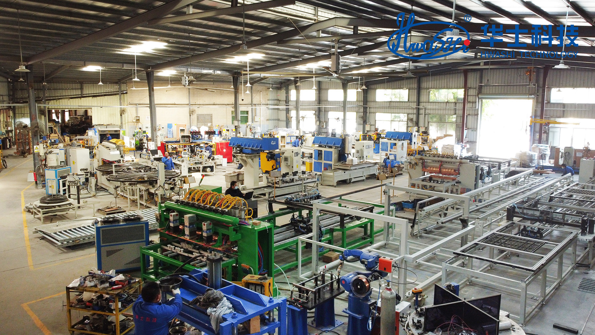 Six Head Refrigerator Condenser Automatic Welding Machine For Condenser Production Line