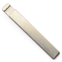 Profesional 71 #   Llave de Coche HU100 Compatible con Herramientas Xhorse VVDI KD, Llave de Repuesto Metálica sin Cortar para Mantenimiento Remoto