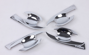WZXD 22pcs ABS <b>CHROME</b> KIT PICKUP 4x4 Accessories Car Stickers 2015 for NAVARA NP300 - Product Image 6
