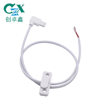 Kabel USB-C 4-Pin Berlapis Emas Magnetik CZX 90 Derajat 40Gbps Video 8K Daya 100W Ultra Lembut Tipis 3.9mm untuk Kustomisasi VR AR MR