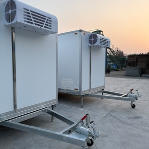 Insulated Freezer <b>Box</b> <b>Trailer</b> Mobile <b>Trailer</b> Cooler Unit Cold Room Outdoor Freezer <b>Trailer</b> - Product Image 5