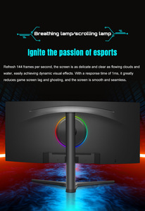 <span class=keywords><strong>Monitor</strong></span> Curvo para Juegos Rainbow de <span class=keywords><strong>34</strong></span> Pulgadas IPS con Frecuencia de Actualización de 144/165Hz, Resolución 4K, Relación de Aspecto 21:9 - Product Image 4