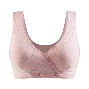 <span class=keywords><strong>Sujetador</strong></span> de lactancia Verano Algodón Mujeres embarazadas <span class=keywords><strong>Sujetador</strong></span> de <span class=keywords><strong>dormir</strong></span> Ropa de maternidad Ropa interior <span class=keywords><strong>Sujetador</strong></span> de lactancia inalámbrico M a XXXL - Product Image 6