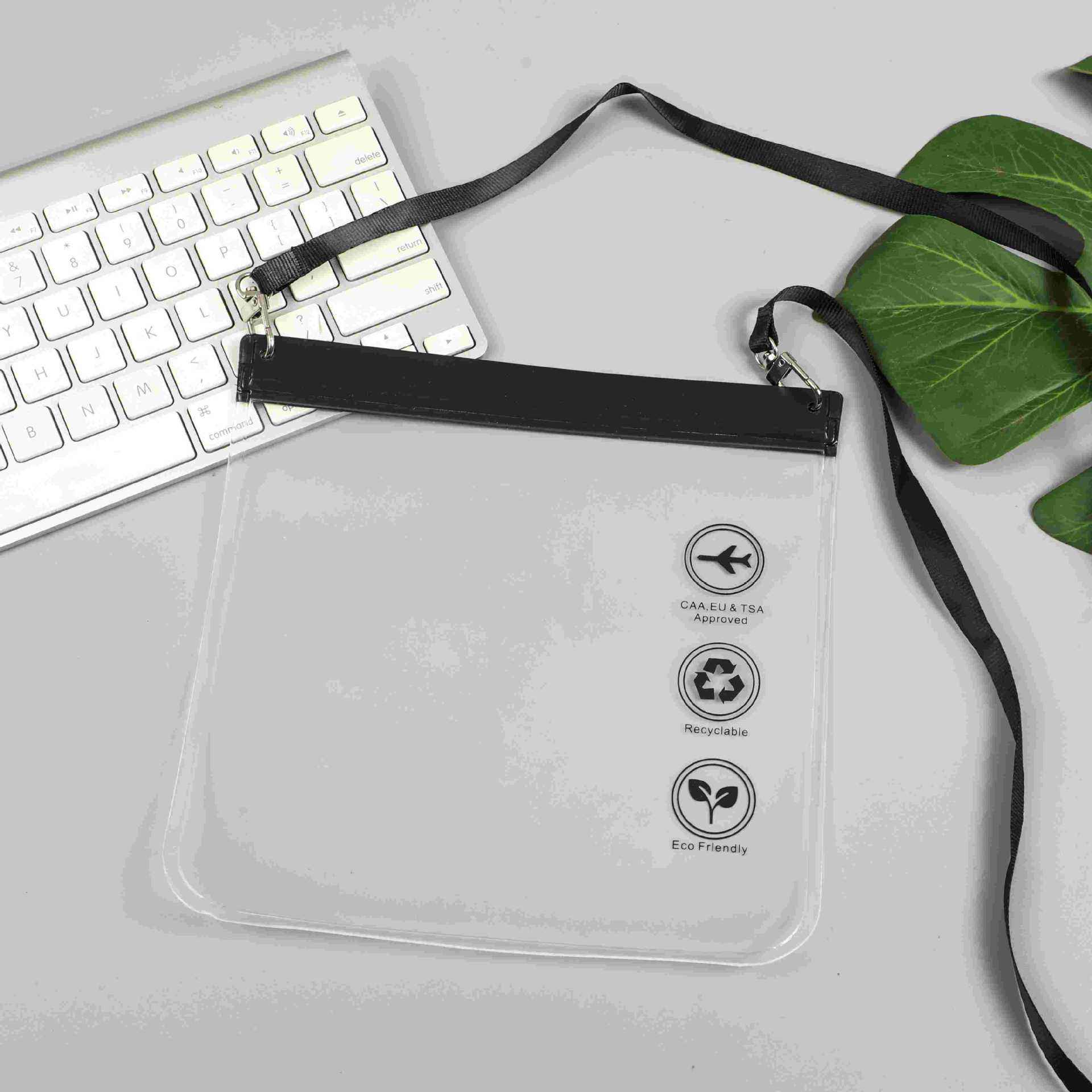 Black round label printing hanging bag plus 1 yuan