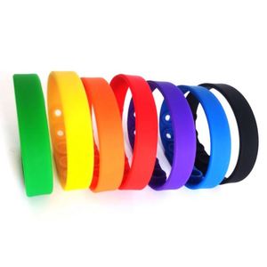 Bracelet en silicone à prix bas, vente en gros, taille réglable, bracelet en caoutchouc, impression personnalisée du logo et du texte - Product Image 3