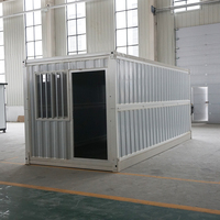 Construction rapide Maison Préfabriquée 20ft Modulaire Conteneur Pliant Maison Camping Pliable Petit Petit Conteneur Maison Bureau À Domicile