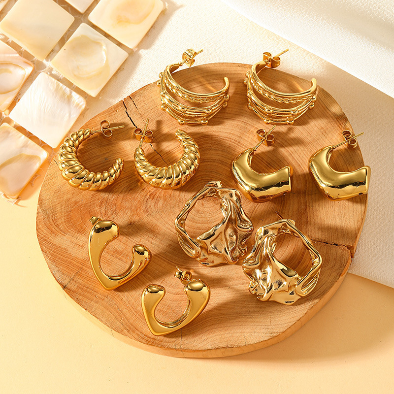 Trendy High end Jewelry 18k Gold