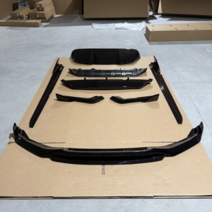 Kit Carrozzeria <span class=keywords><strong>M</strong></span> Pack in ABS Nero, Aerokit Black Warrior per <span class=keywords><strong>BMW</strong></span> X5 F15 2014-2018 <span class=keywords><strong>M</strong></span> <span class=keywords><strong>Sport</strong></span>, Vendita all'Ingrosso di Fabbrica - Product Image 6