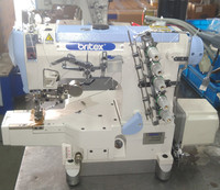 BR-600-01CB/UT boîte Automatique À Entraînement Direct À Grande Vitesse Petit Cylindre Lit Interlock Machine À Coudre