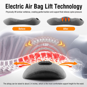 Almohada Eléctrica 3 en 1 con Calor y Masaje, Tecnología Inteligente de Elevación por Aire, Ideal <span class=keywords><strong>para</strong></span> Coche/Cama/Dormir/Silla de Oficina - Product Image 5