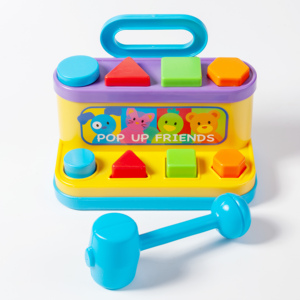 Giocattolo Educativo per Bambini a Forma di Martello con Giochi di Incastro, per Motricità Fine <span class=keywords><strong>e</strong></span> Apprendimento Prescolare, Set di Giocattoli Divertenti - Product Image 6