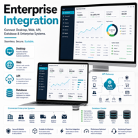 Desarrollo de Software y Programación con Software para Desarrolladores para MAC, Internet, Escritorio, API Web, Base de Datos, Integración Empresarial