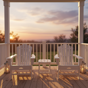Silla Mecedora Moderna de HDPE, Diseño Exclusivo, Ergonómica, Resistente al Agua, para Exteriores, Fabricación de Marca Privada, Premium para Jardín - Product Image 6