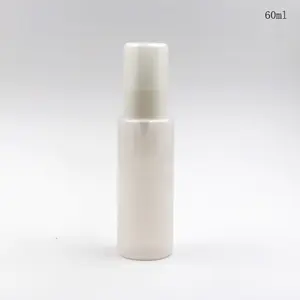 Piccolo flacone Spray in plastica Best Seller portatile per la disinfezione di alcol flacone Spray 60ml