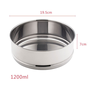 <strong>Pot</strong> Accessories Pressure Cooker <strong>Steamer</strong> <strong>Insert</strong> Pans Stainless Steel Stackable <strong>Steamer</strong> with Sling - Product Image 2