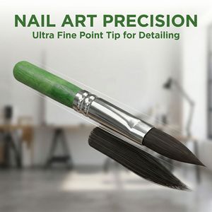 Bview Art - Juego de 6 Pinceles de Acuarela y Gouache de Mango Corto, Compactos y Prácticos <span class=keywords><strong>para</strong></span> Viajes, <span class=keywords><strong>para</strong></span> Delinear Detalles y <span class=keywords><strong>Colorear</strong></span> - Product Image 6