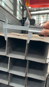 Chất lượng cao q235b mạ kẽm nhúng nóng ống vuông 50*100 40*60 60*80 mạ kẽm ống thép vuông - Product Image 6