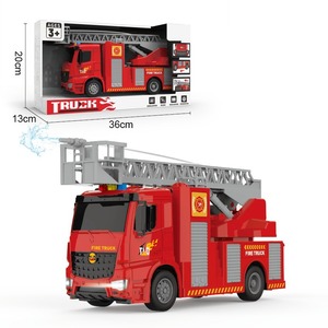 Camión de Bomberos de Juguete con Rociador de Agua y Escalerilla Aérea, 2 Estilos con Luz y Sonido, Vehículo de Rescate para Juego de Imitación para Niños, ¡Venta Caliente! - Product Image 4