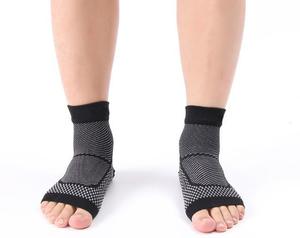 Chaussettes sans orteil à manches de compression pour hommes et femmes pour la fasciite plantaire et le soutien de la voûte plantaire Logo personnalisé - Product Image 4