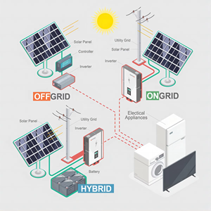 Deye-Inversor híbrido monofásico de 8kW, bajo nivel de ruido, para uso diario en el hogar y la Oficina - Product Image 3