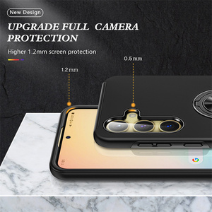 Étui de téléphone 2 en 1 pour <span class=keywords><strong>Samsung</strong></span> Galaxy S25 <span class=keywords><strong>FE</strong></span> S25 Edge S25 Ultra S24 avec <span class=keywords><strong>support</strong></span> magnétique pour <span class=keywords><strong>voiture</strong></span> - Product Image 5